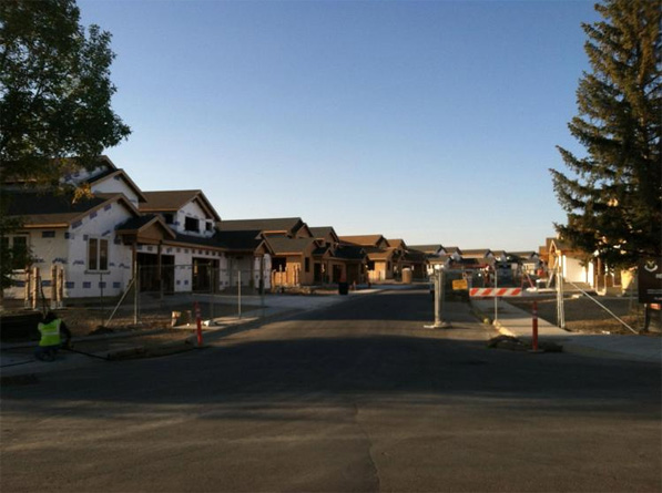 Malmstrom AFB housing public works project