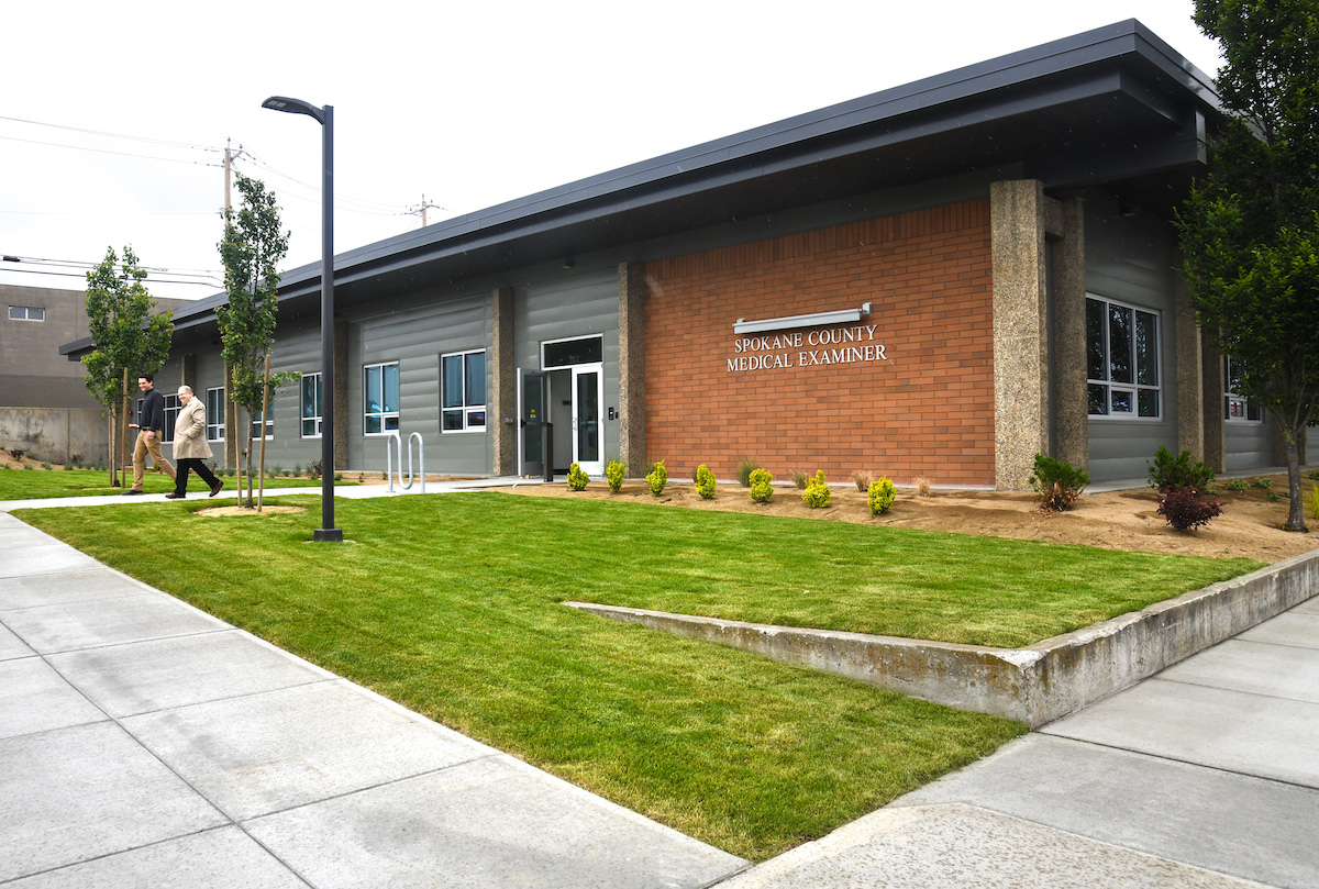 New Spokane County Medical Examiner Facility - Main Entrance