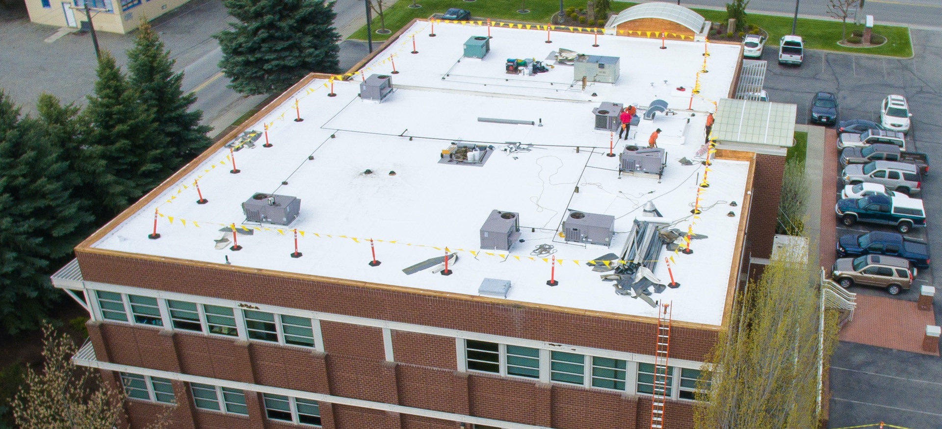 Roof Asset Management, World Wide Group Office Building Roof Recover, Spokane Valley, WA