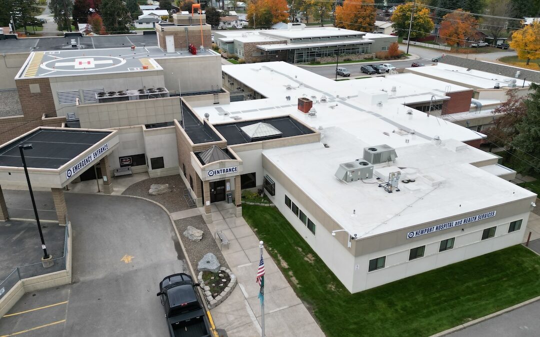 Newport Hospital Roof Replacement Overcomes