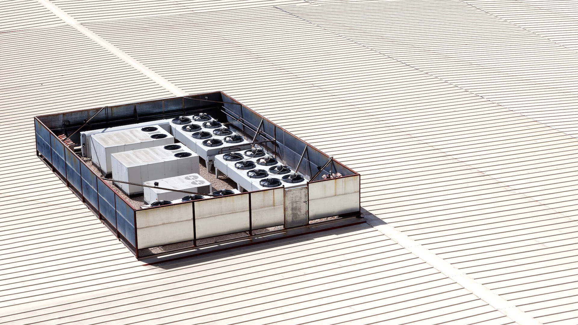 Commercial Metal Roof Detail Of Manufactures And Industrial Ventilation Equipment